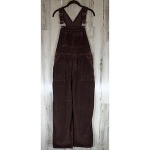 Carolina Blues Brown Corduroy Overalls Large Vintage 90s Workwear Grunge Indie